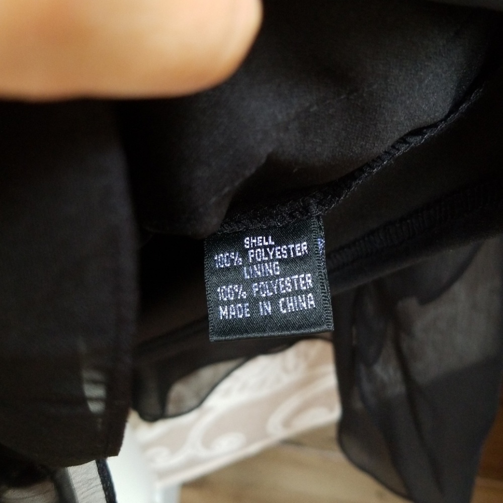 Adrianna Papell  tiered chiffon dress - Picture 4 of 8